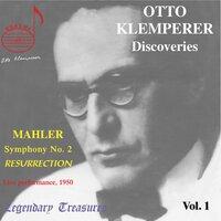 Otto Klemperer Discoveries: Mahler Symphony No. 2