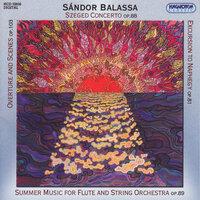 Sandor: Overture and Scenes / Szegedi Concerto / Summer Music / Excursion to Naphegy