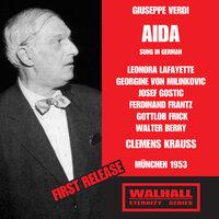 Verdi: Aïda (Sung in German) [Recorded 1953]