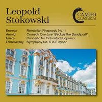 Enescu, Glière, Tchaikovsky & Arnold: Orchestral Works