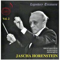 Jascha Horenstein, Vol. 2: Shostakovich, Korngold & Hindemith