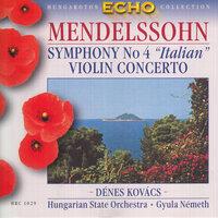 Mendelssohn: Violin Concerto in E Minor, Op. 64 / Symphony No. 4, "Italian"