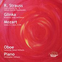 Strauss, Glinka & Mozart: Oboe Transcriptions & Works