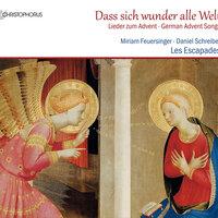 Dass sich wunder alle Welt: German Advent Songs