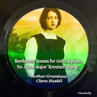 Beethoven: Sonata for violin & piano No. 9 in A major ('Kreutzer'), Op. 47