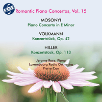 Mosonyi, Volkmann & Hiller: Works for Piano & Orchestra