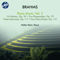 Brahms: Piano Music, Vol. 2