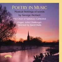 Poetry in Music: Musical Settings of Words by George Herbert