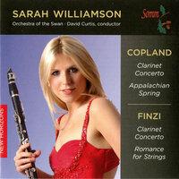 Copland: Clarinet Concerto & Appalachian Spring - Finzi: Clarinet Concerto & Romance for Strings