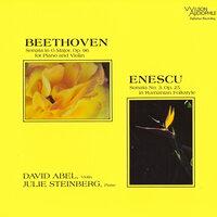 Beethoven: Violin Sonata, Op. 96 - Enescu: Violin Sonata, Op. 25