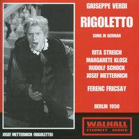 Rigoletto (Sung in German) [Recorded 1950]