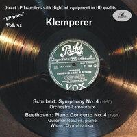 LP Pure, Vol. 31: Klemperer Conducts Schubert & Beethoven (Historical Recordings)