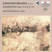 Brahms: Klavierstücke, Op. 76, Op. 118 & Op. 119