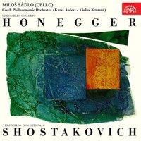 Honegger & Schostakovich: Concertos for Cello and Orchestra