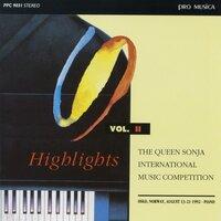 The Queen Sonja International Music Competition 1992, Vol.2