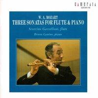 Mozart: Three Sonatas for Flute & Piano