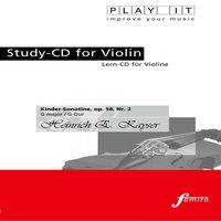 Play It - Study-Cd for Violin: Heinrich E. Kayser, Kinder-Sonatine, Op. 58, No. 2, G Major / G-Dur
