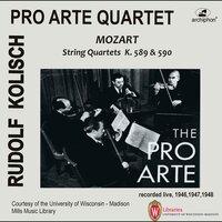 String Quartet No. 23 in F Major, K. 590 "Prussian No. 3" (Recorded Feb. 10, 1946): IV. Allegro