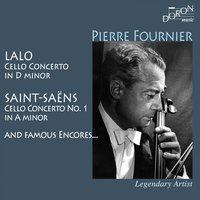 Pierre Fournier: Lalo, Saint-Saëns and Famous Encores