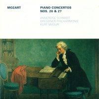 Wolfgang Amadeus Mozart: Piano Concertos Nos. 26 and 27 (Schmidt, Dresden Philharmonic, Masur)