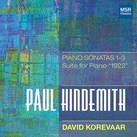 Hindemith: Piano Sonatas Nos. 1-3; Suite for Piano "1922"