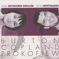 Burton, Copland & Prokofiev: Flute Works