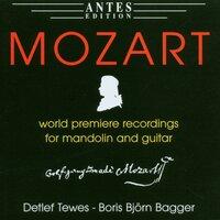 Wolfgang Amadeus Mozart: Musik fuer Mandoline und Gitarre