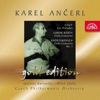 Ančerl Gold Edition 42. Liszt: Les Preludes - Bárta: Viola Concerto - Shostakovich: Cello Concerto No. 1