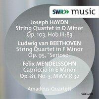 Beethoven, Haydn & Felix Mendelssohn: Works for String Quartet