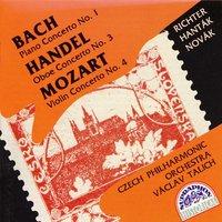 Bach: Piano Concerto No. 1 - Händel: Oboe Concerto No. 3 - Mozart: Violin Concerto No. 4