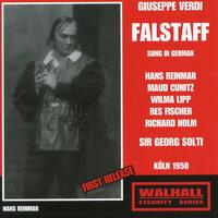Verdi: Falstaff (Sung in German) [Recorded 1950]