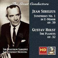 The Great Conductors: Sir Malcolm Sargent Conducts Holst & Sibelius
