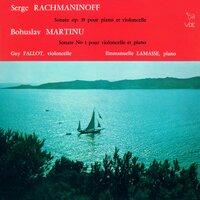 Rachmaninoff: Cello Sonata in G Minor, Op. 19 - Martinů: Cello Sonata No. 1, H. 277