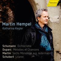 Schumann, Duparc, Martin & Schubert: Vocal Works
