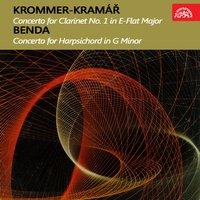 Krommer-Kramář: Clarinet Concerto in E-Flat Major, Op. 36 - Benda: Harpsichord Concerto in G Minor