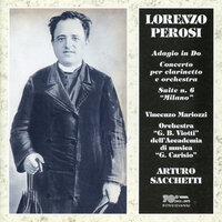 Perosi: Adagio, Clarinet Concerto & Suite No. 6, "Milano"