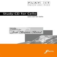 Play It - Study-Cd for Cello: Jean Baptiste Bréval, Sonate, C Major / C-Dur
