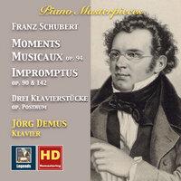 Piano Masterpieces: Franz Schubert – Moments musicaux & Impromptus