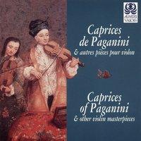 Caprices de Paganini et autres pièces pour violon