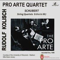 Schubert: String Quartets Nos. 14 & 15