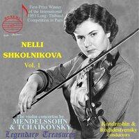Nelli Shkolnikova, Vol. 1: Mendelssohn & Tchaikovsky Violin Concertos