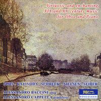 Virtuosic and enchanting XIX and XX century music for Oboe and Piano