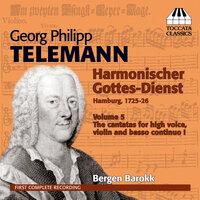 Telemann: Harmonischer Gottes-Dienst, Vol. 5