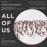 2018 Texas Music Educators Association (TMEA): Texas State Chorale
