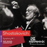 Shostakovich: Symphony No. 1 (Recorded 2001)