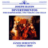 Haydn: Divertimentos for Harpsichord, Two Violins and Cello