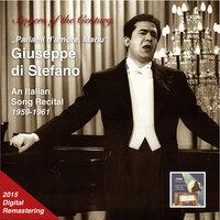 Singers of the Century: Giuseppe di Stefano "Parlami d'amore Mariù" - An Italian Song Recital