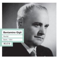 Beniamino Gigli Recital