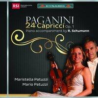 Paganini: 24 Caprices, Op. 1, MS 25 (Acc. by R. Schumann)