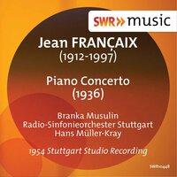 Françaix: Piano Concerto